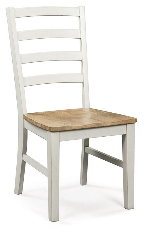 Westlinport - Dining Room Side Chair (Set of 2) - Antique White / Natural
