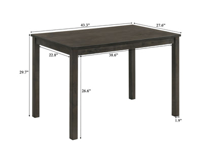 Melshire - Dining Table - Dark Brown