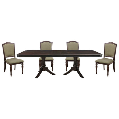 Marston - 5 Piece Dining Room Set (Table & 4 Side Chairs) - Cherry