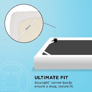 Tempur-Protect - Mattress Protector - White