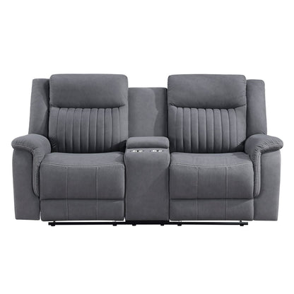 Dean - Double Reclining Loveseat With Center Console