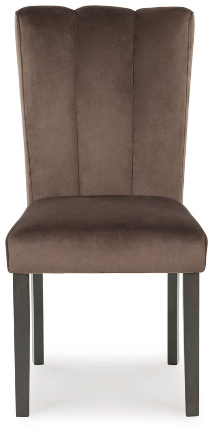 Jazmore - Dining Upholstered Side Chair (Set of 2) - Mocha