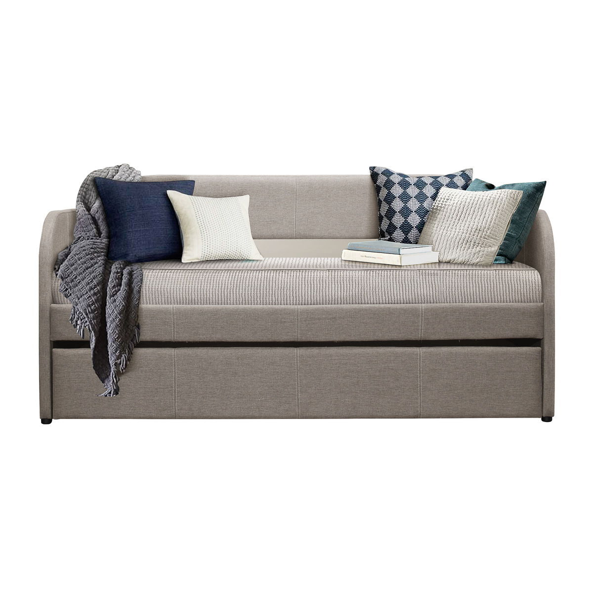 Roland - Daybed With Trundle - Gray