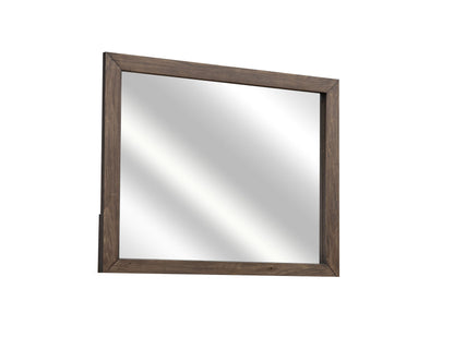 Novus Lodge - Mirror - Walnut Brown