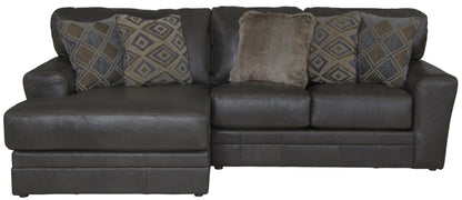 Denali - Italian Leather Match Sectional