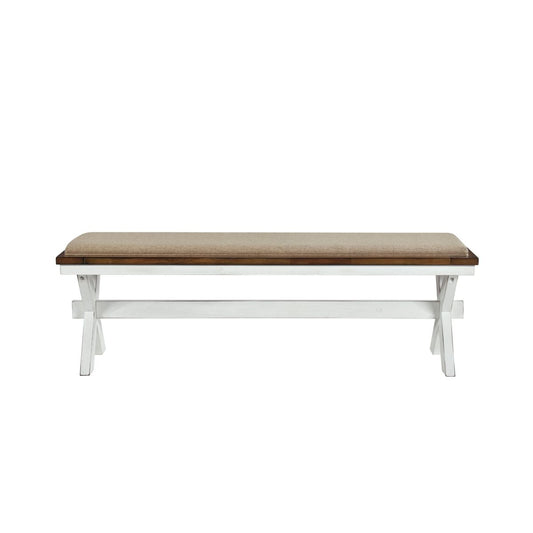 Brunson - Bench - Khaki / White