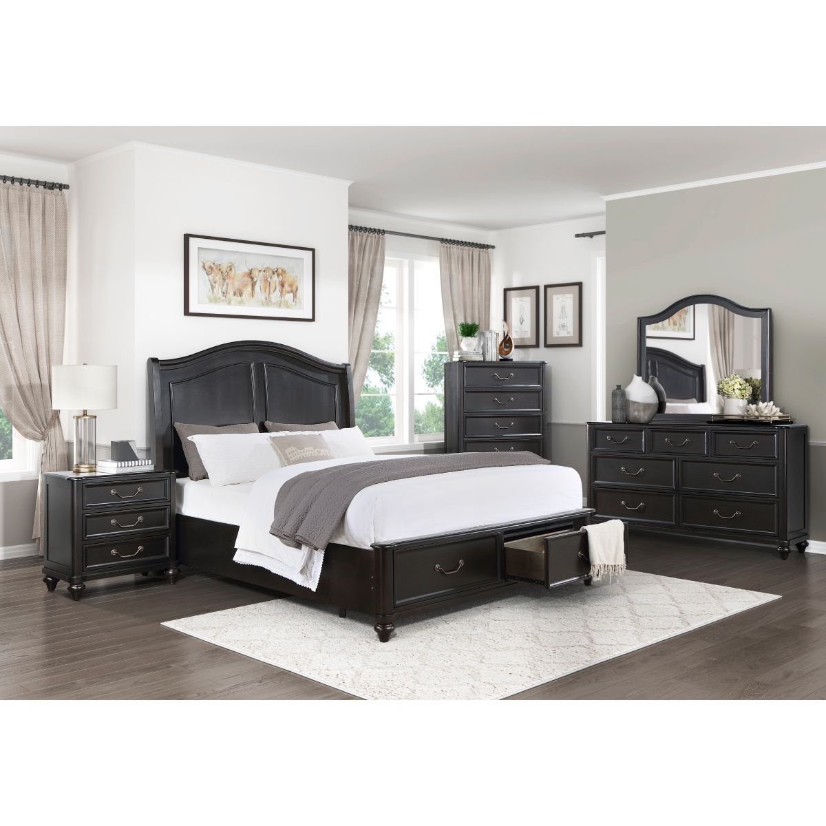 Herman - Nightstand - Brown
