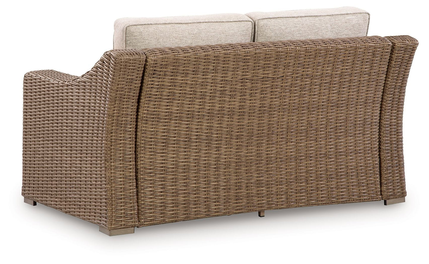 Revare Beach - Loveseat With Cushion - Beige