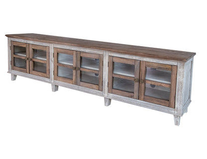 Sahara - TV Stand - Light Cream / Brown Caramel