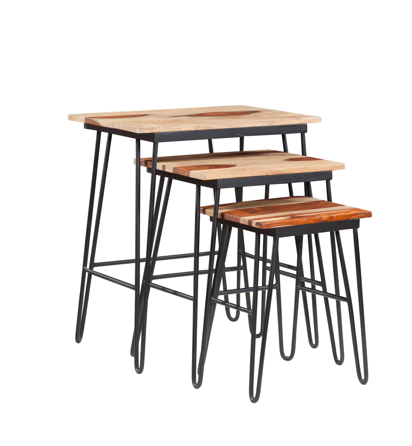 Tristan - Nesting Tables - Light Brown