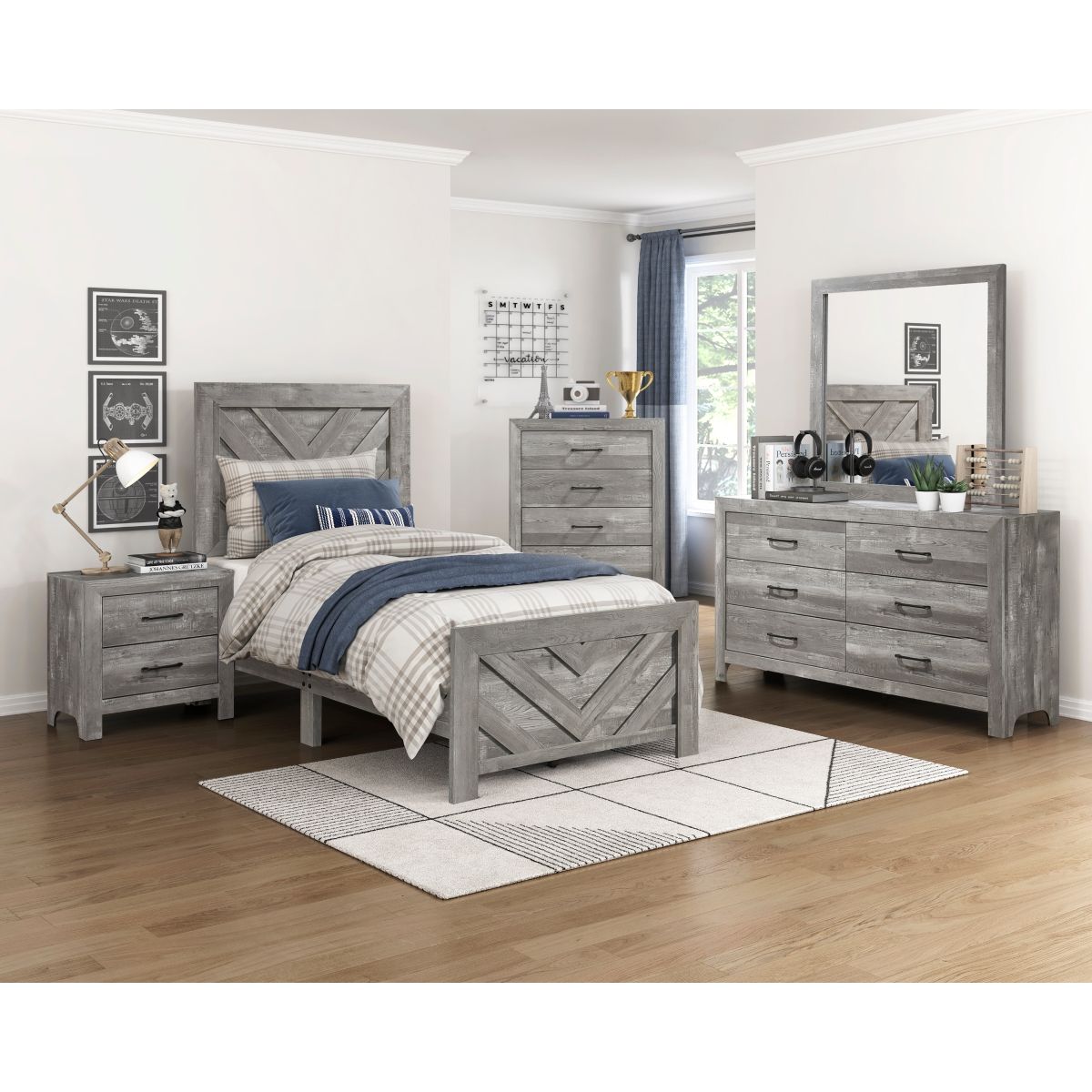 Corbin - Panel Bed